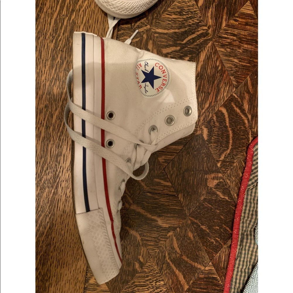 White High Top Converse